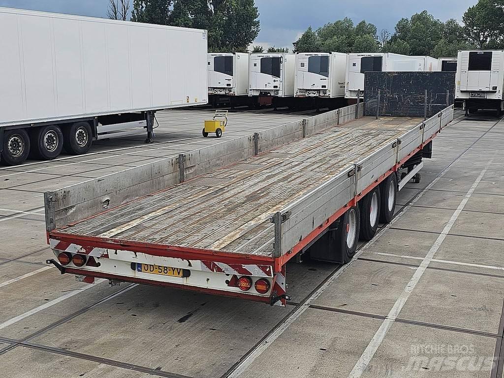 Van Hool O4/DA نصف مقطورات مسطحة / مفصلية الجوانب