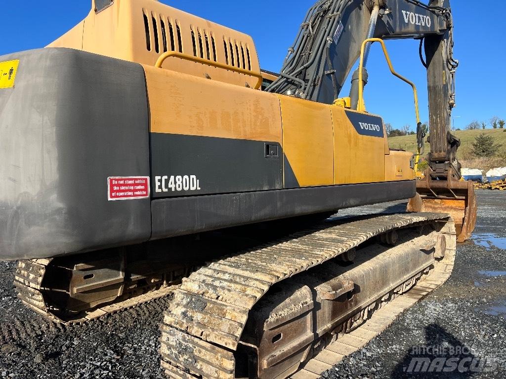 Volvo Ec460 حفارات زحافة