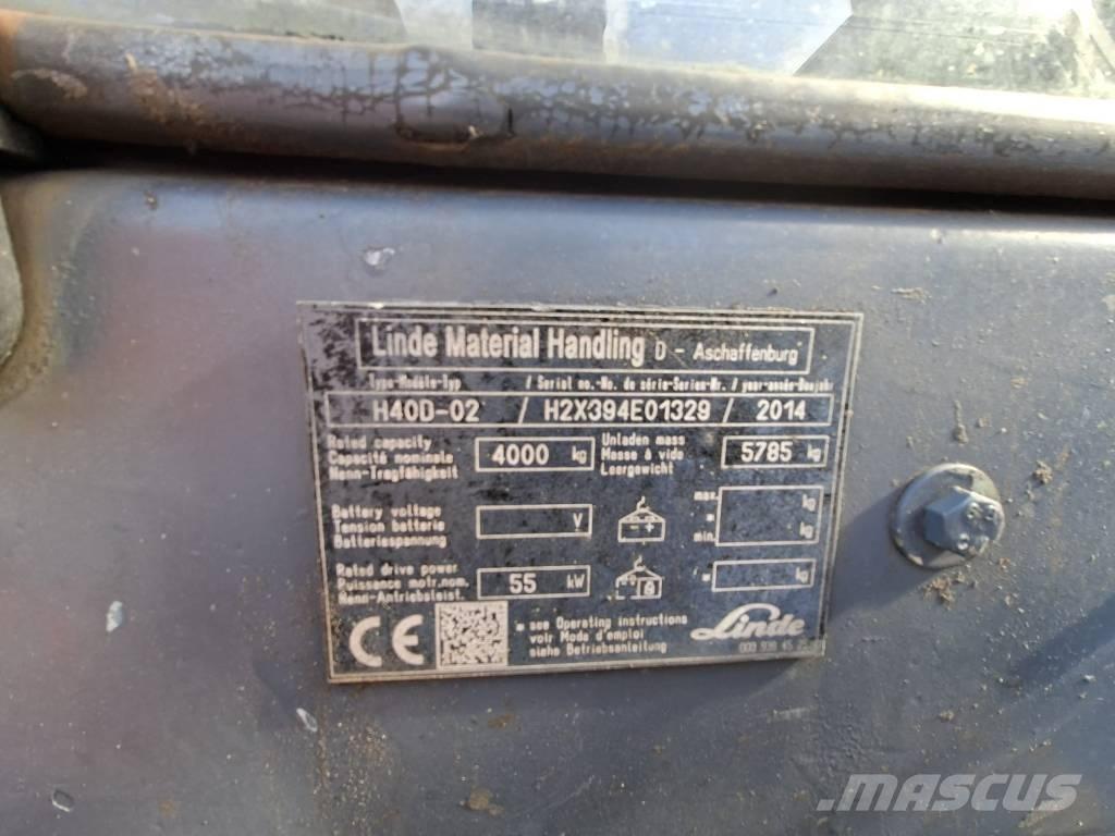 Linde H40D-02 شاحنات الديزل