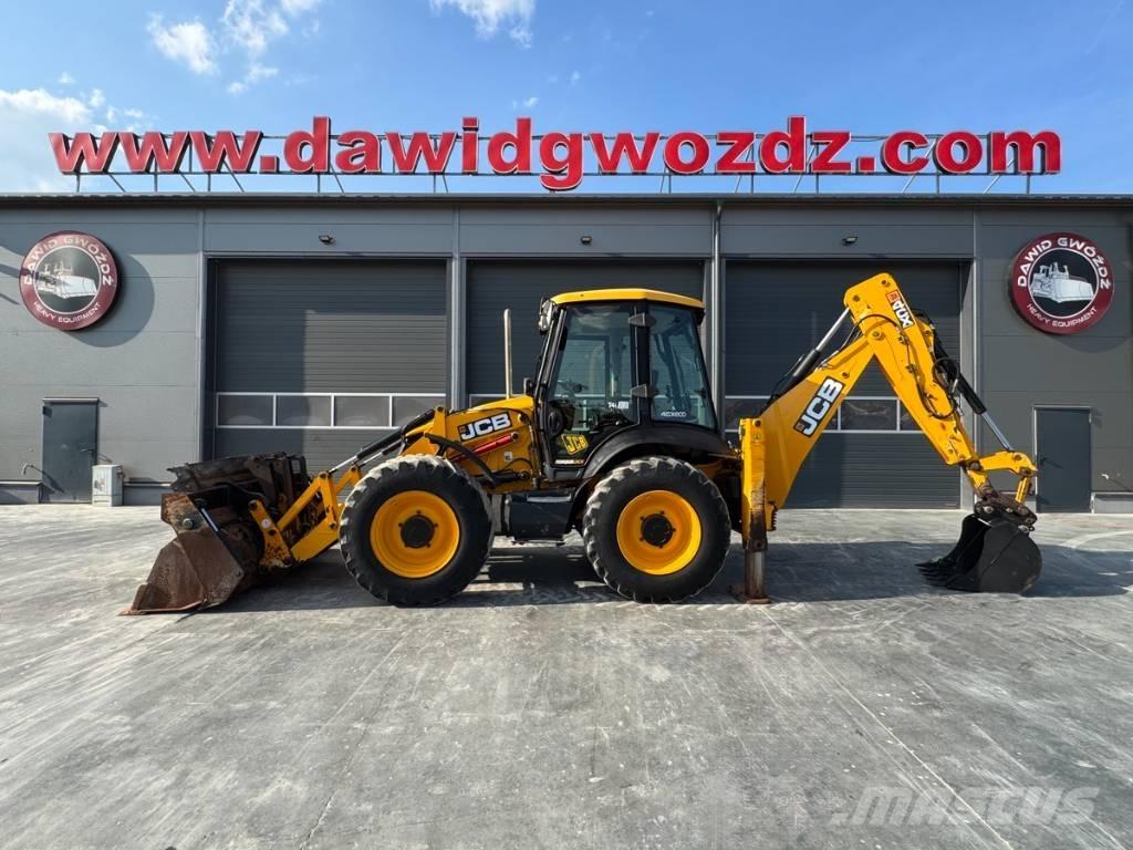 JCB 4 CX لوادر ذات جرافات عكسية