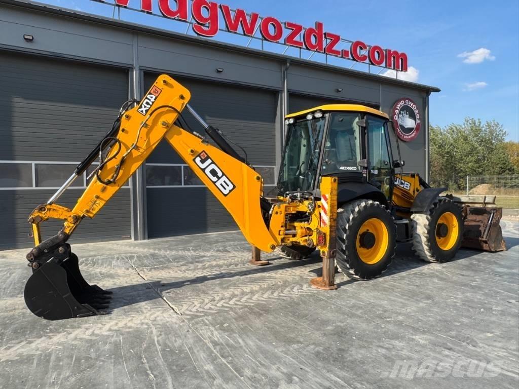 JCB 4 CX لوادر ذات جرافات عكسية