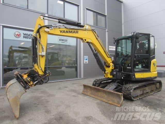 Yanmar sv 60 حفارات صغيرة أقل من 7 طن (حفارات صغيرة)