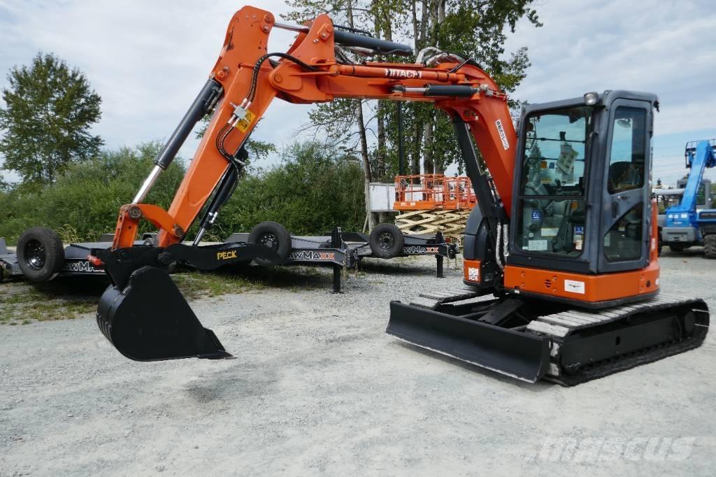 Hitachi ZX55UR-5B حفارات صغيرة أقل من 7 طن (حفارات صغيرة)