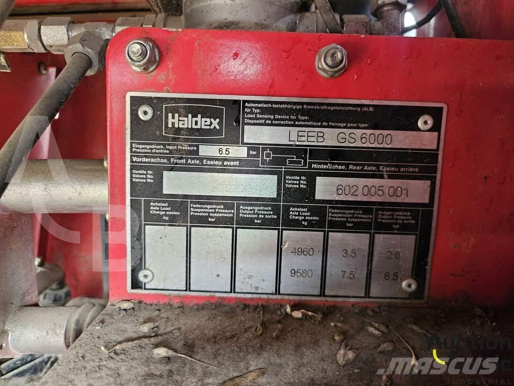 Horsch GS 6000 الرشاشات
