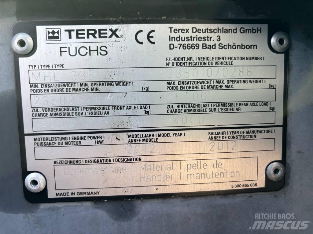 Fuchs MHL 335 مناولات المخلفات / مناولات صناعية