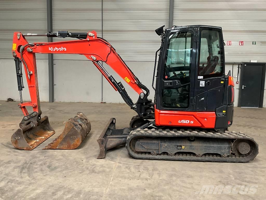 Kubota U 50-5 حفارات صغيرة أقل من 7 طن (حفارات صغيرة)