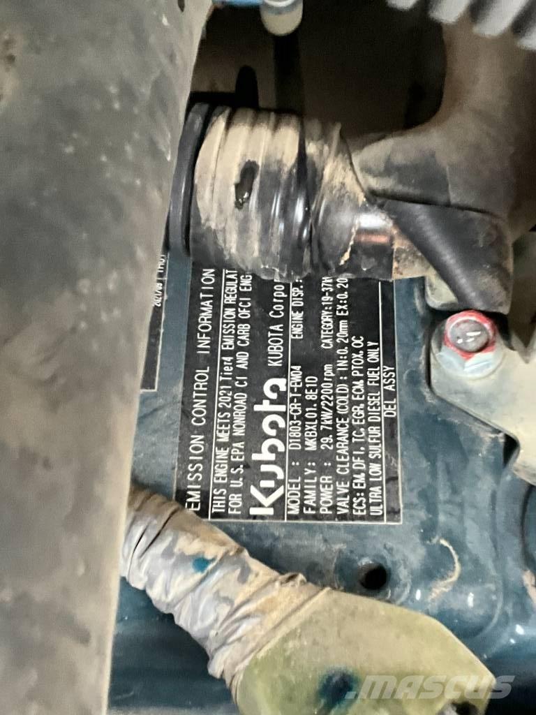 Kubota U 50-5 حفارات صغيرة أقل من 7 طن (حفارات صغيرة)