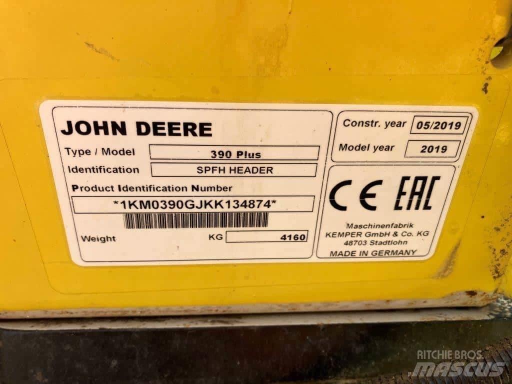 John Deere 390 Plus علافات ذاتية الدفع