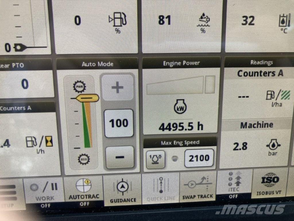 John Deere 6130R الجرارات