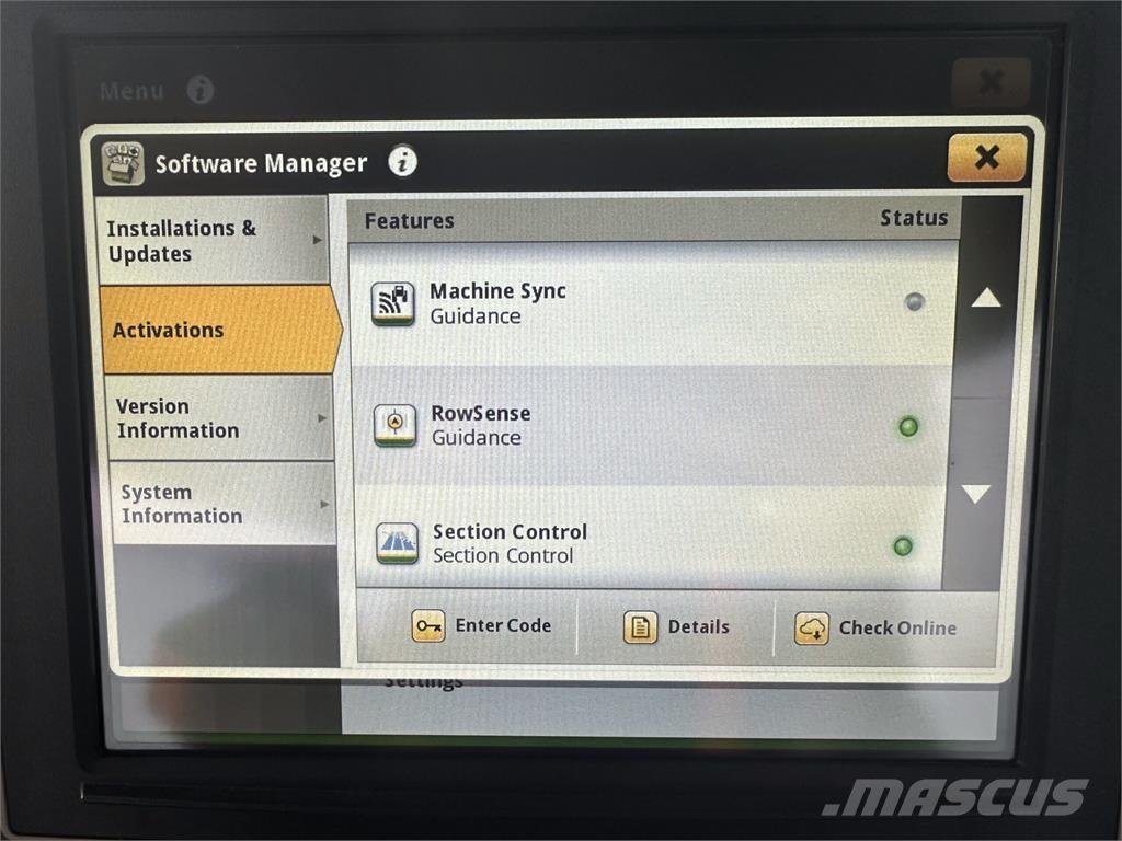 John Deere 6155R الجرارات