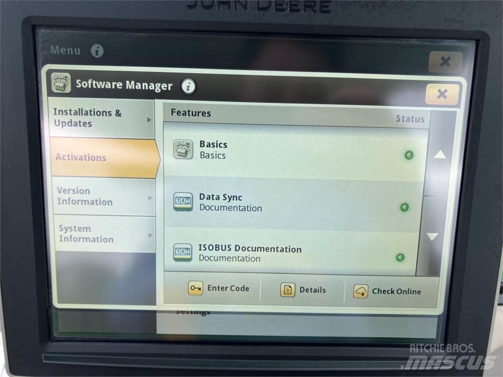John Deere 6155R الجرارات