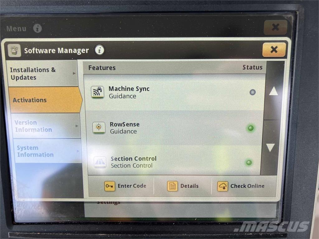 John Deere 6195R الجرارات