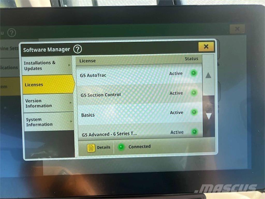John Deere 6R 155 الجرارات