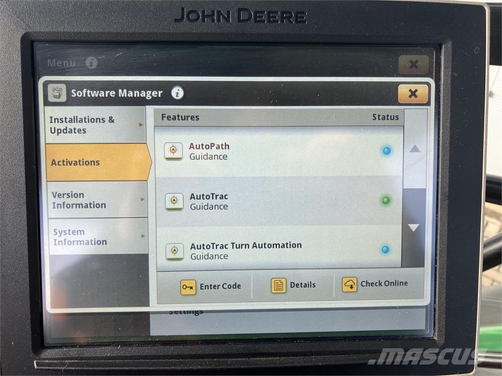 John Deere 6R 185 الجرارات