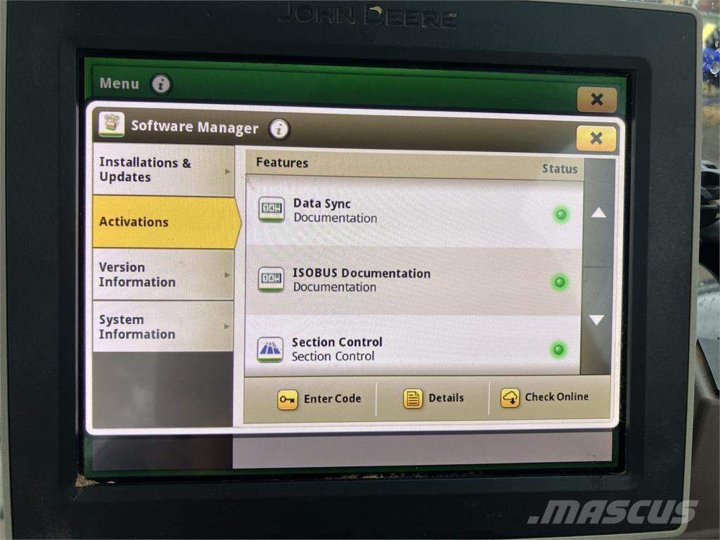 John Deere 6R 195 الجرارات