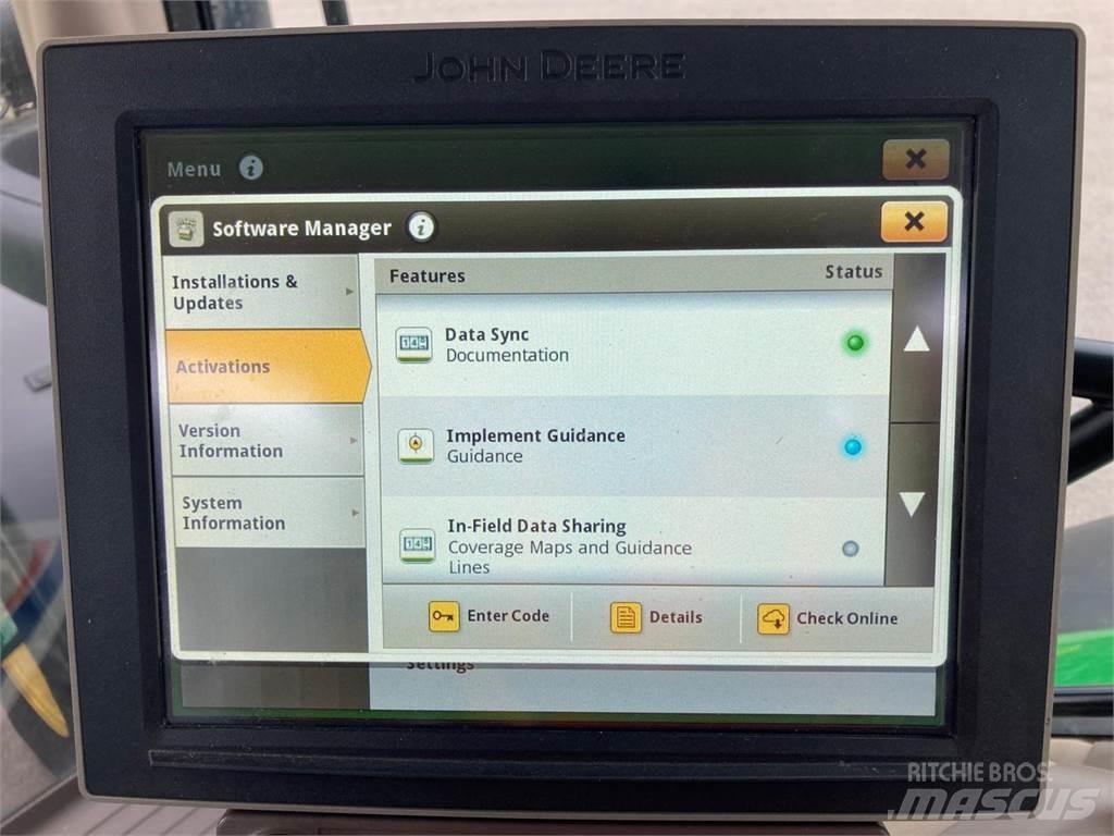 John Deere 6R 195 الجرارات