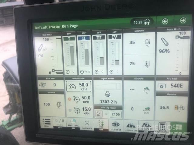 John Deere 6R 195 الجرارات