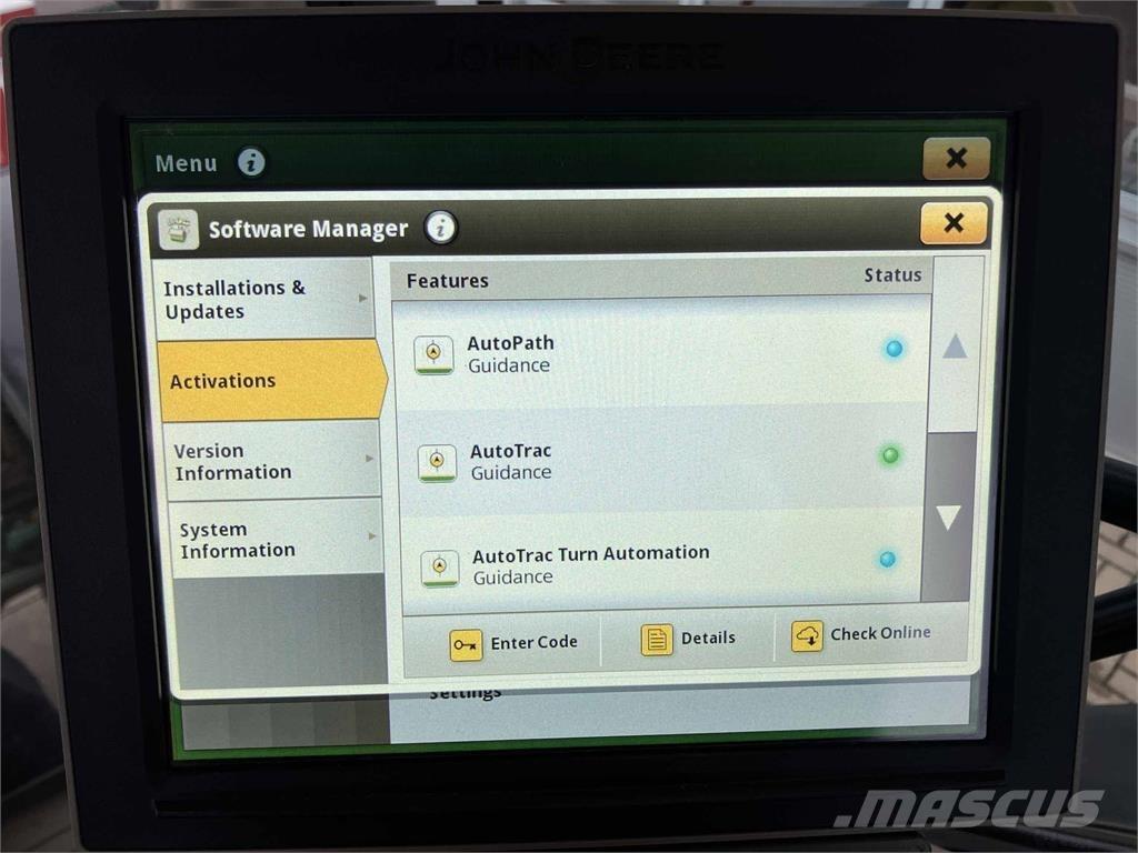 John Deere 6R 250 الجرارات
