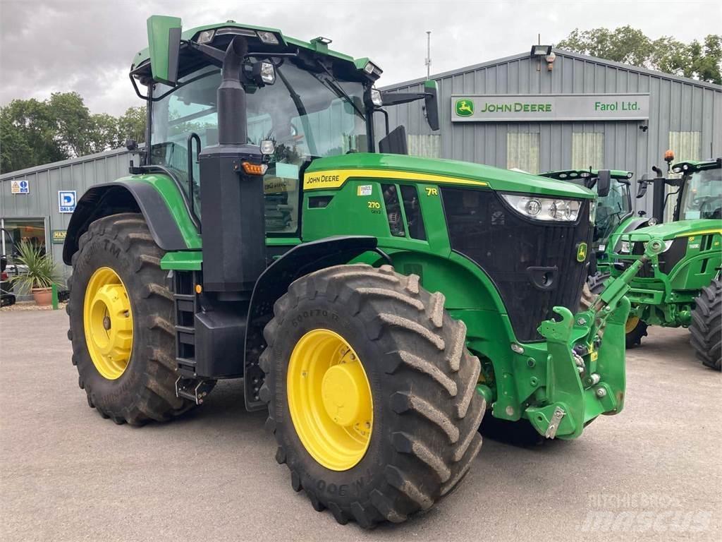 John Deere 7R 270 الجرارات