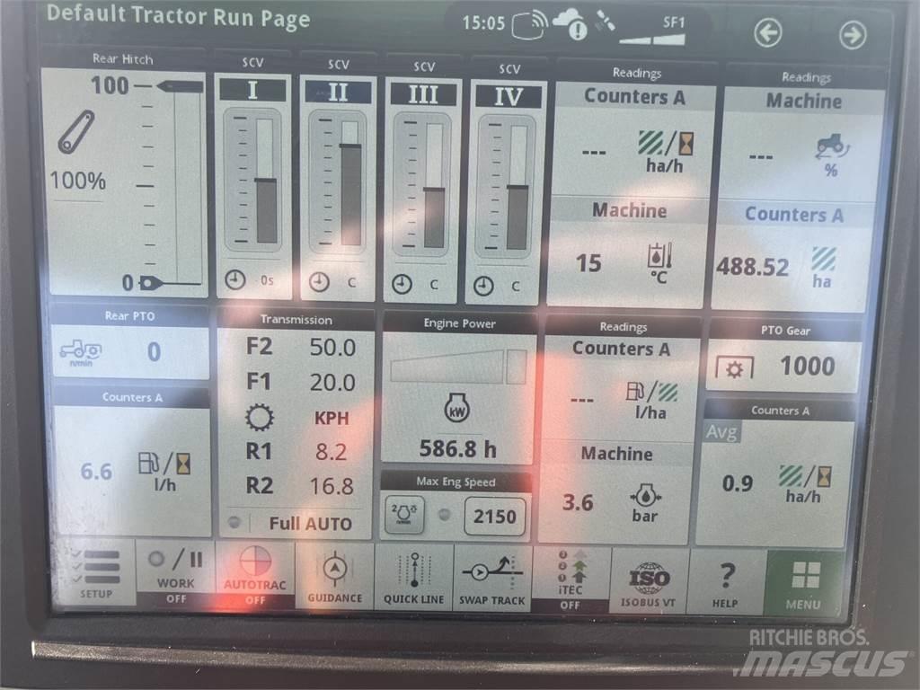 John Deere 7R 290 الجرارات