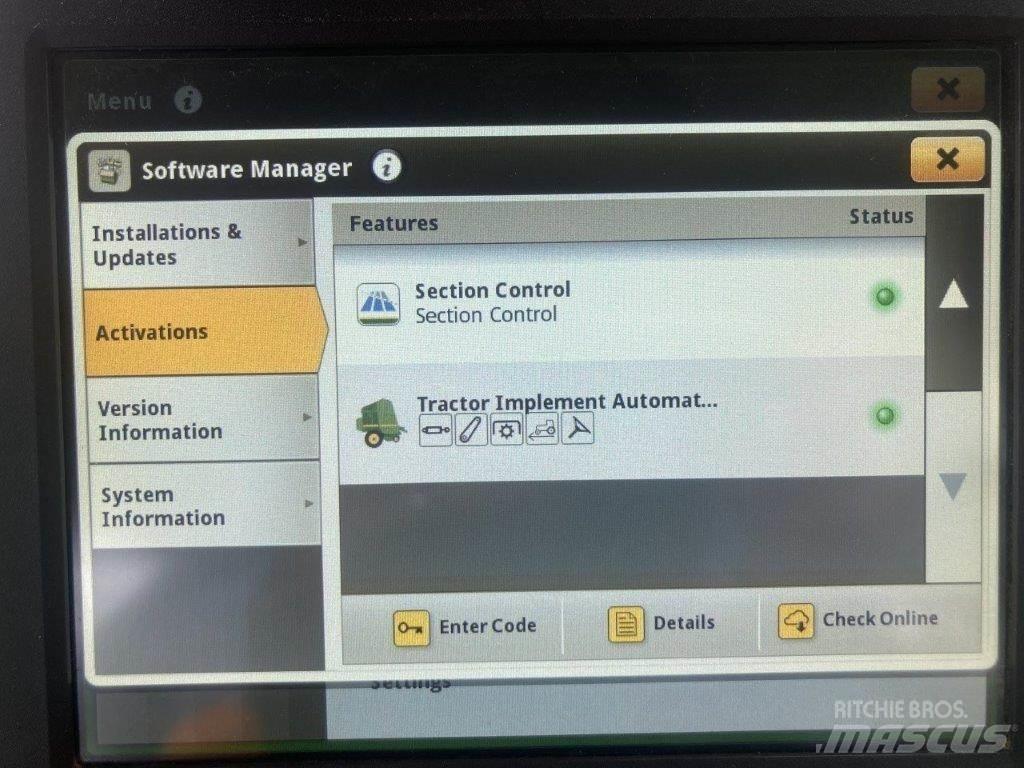 John Deere 7R 310 الجرارات