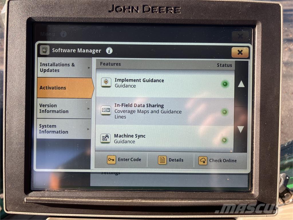 John Deere 7R 330 الجرارات