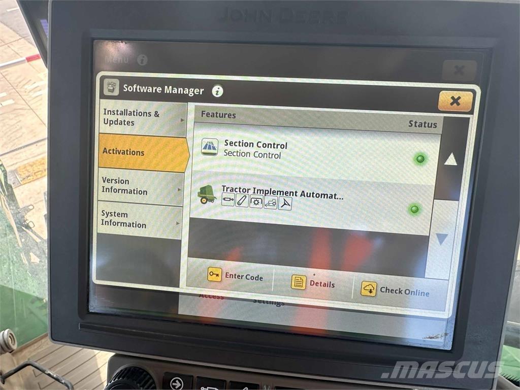 John Deere 7R 350 الجرارات