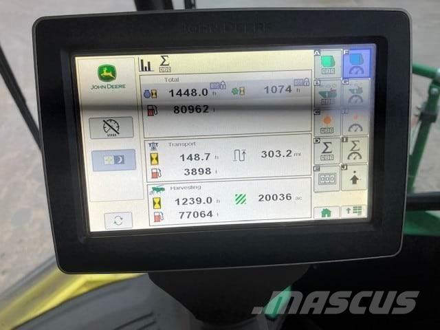 John Deere 8500i علافات ذاتية الدفع