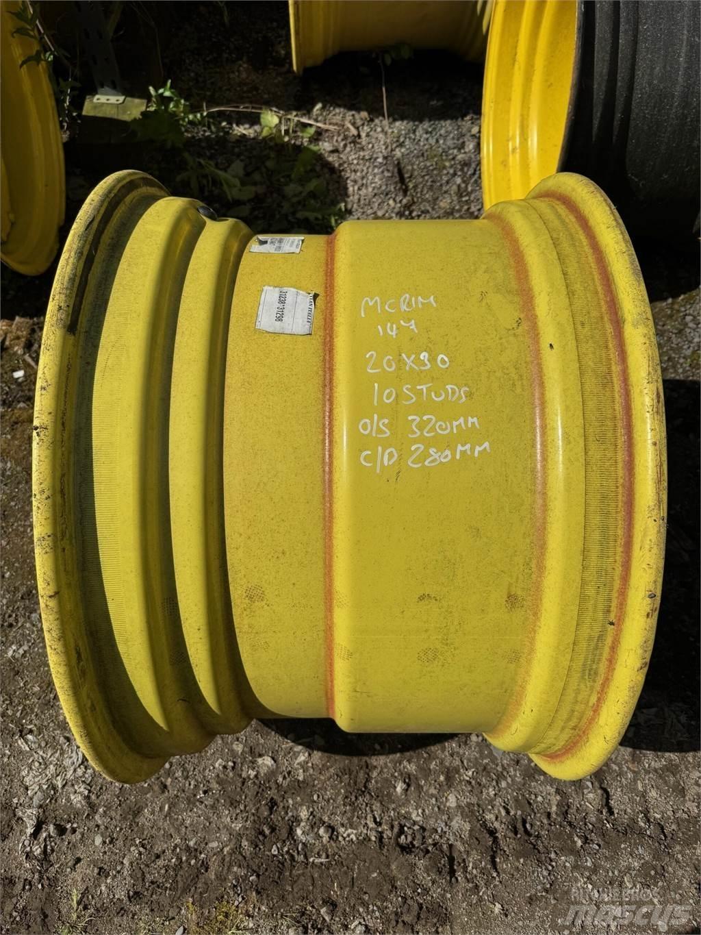John Deere Example الإطارات والعجلات والحافات