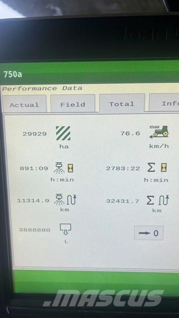 John Deere R952i رشاشات ذاتية الحركة