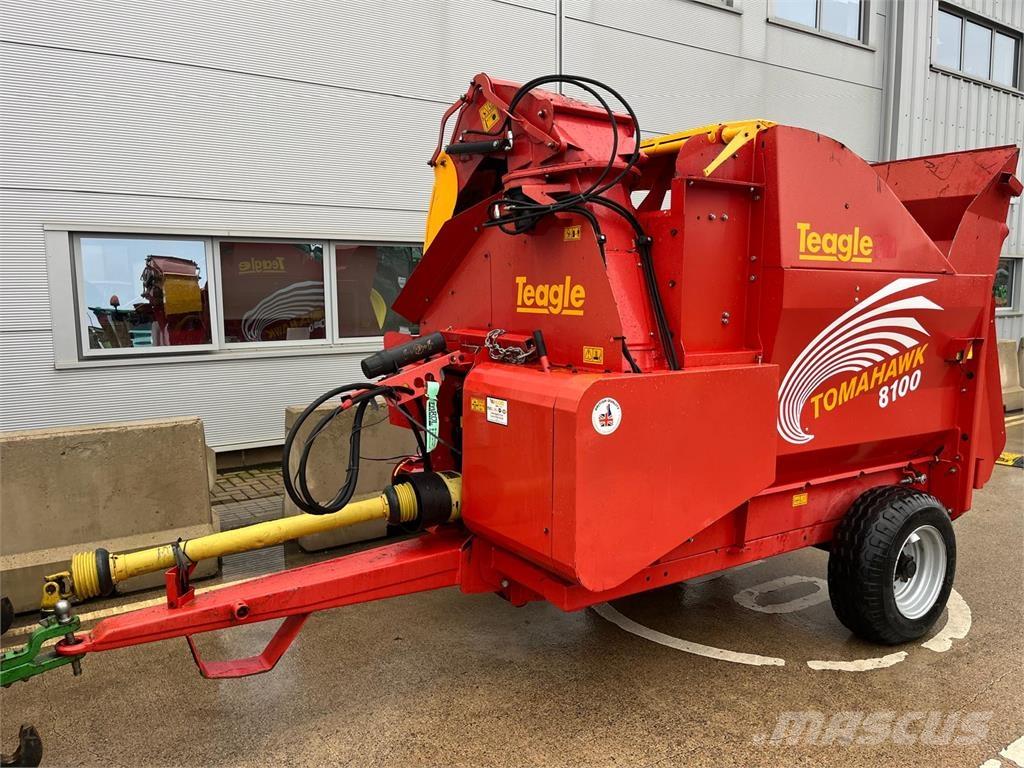 TEAGLE 8100 معدات توزيع السماد العضوي