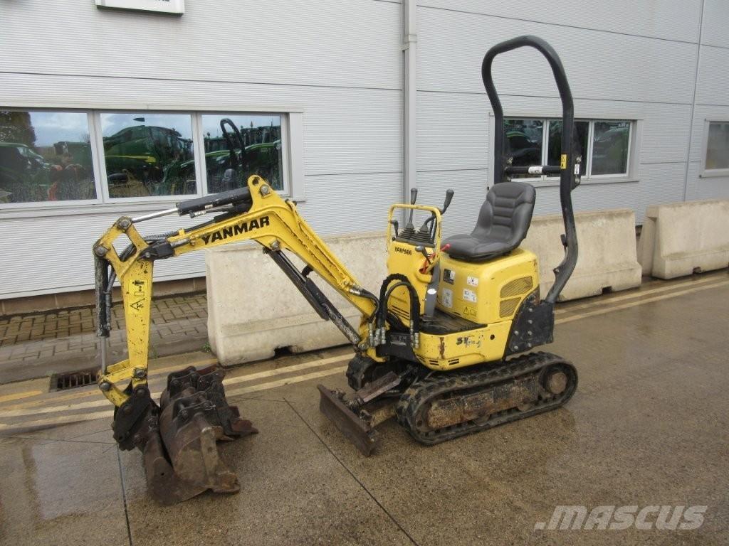 Yanmar SV08 حفارات زحافة