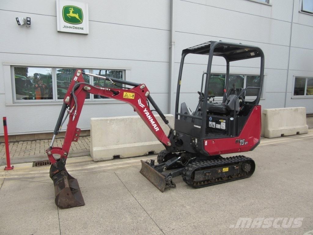 Yanmar SV15VT حفارات زحافة