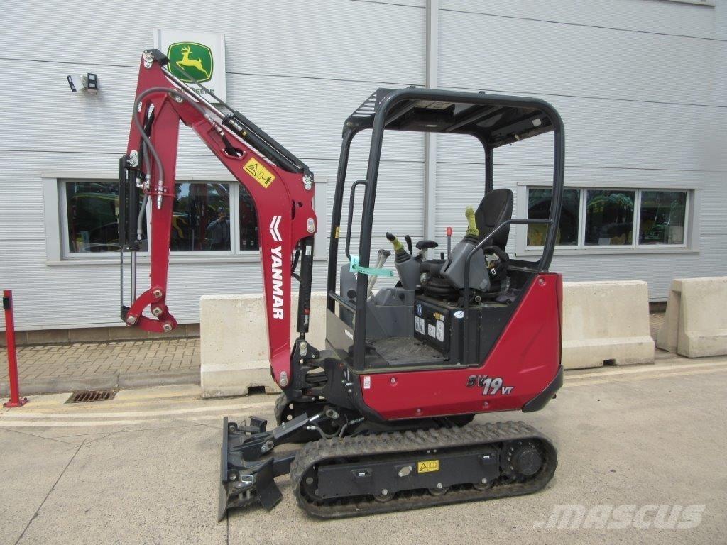 Yanmar SV19VT حفارات زحافة