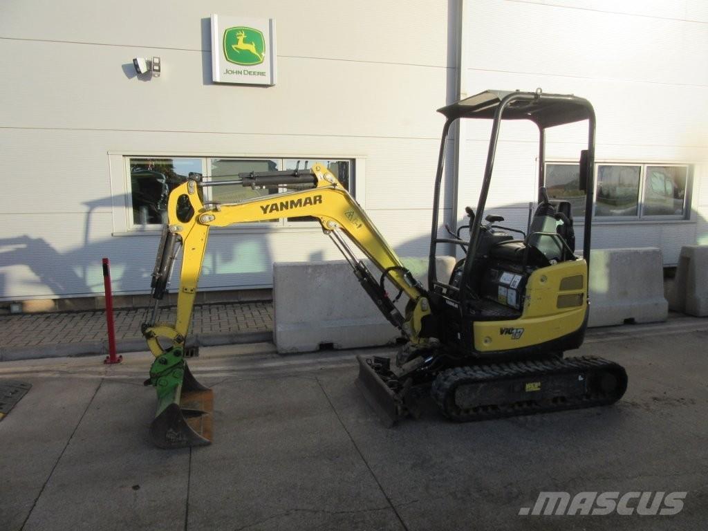 Yanmar ViO17 حفارات زحافة