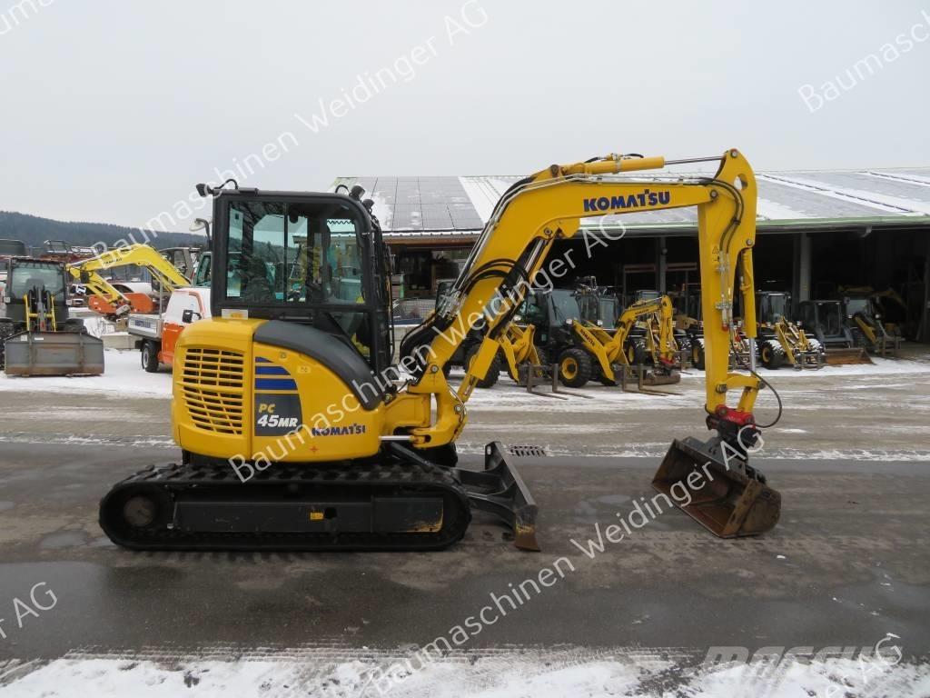 Komatsu PC 45 MR-5 حفارات صغيرة أقل من 7 طن (حفارات صغيرة)