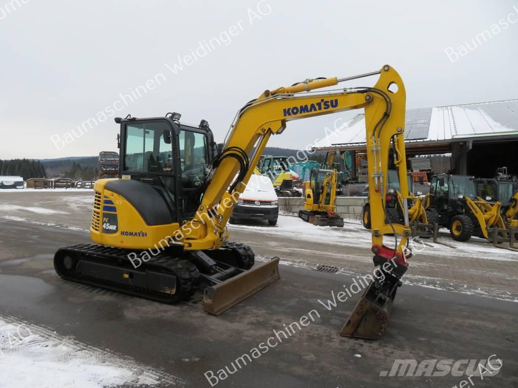 Komatsu PC 45 MR-5 حفارات صغيرة أقل من 7 طن (حفارات صغيرة)