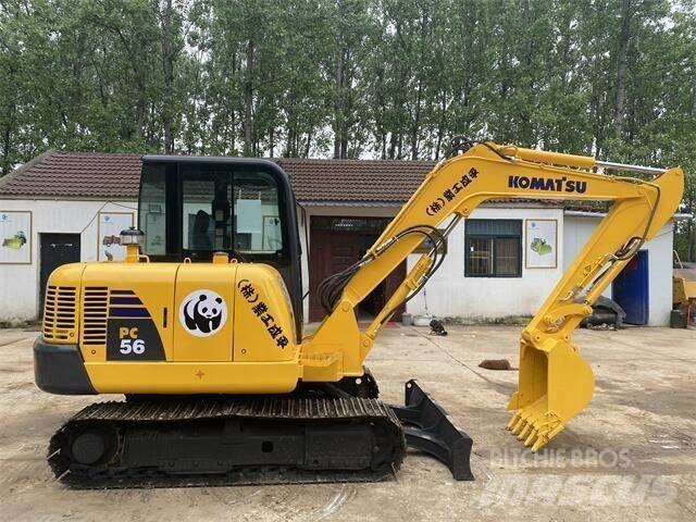 Komatsu PC 56-7 حفارات زحافة