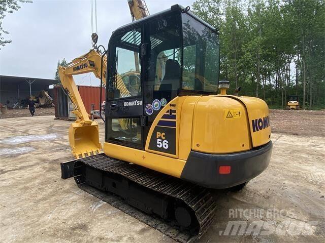 Komatsu PC 56-7 حفارات زحافة