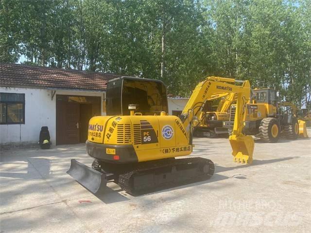 Komatsu PC56-7 حفارات زحافة