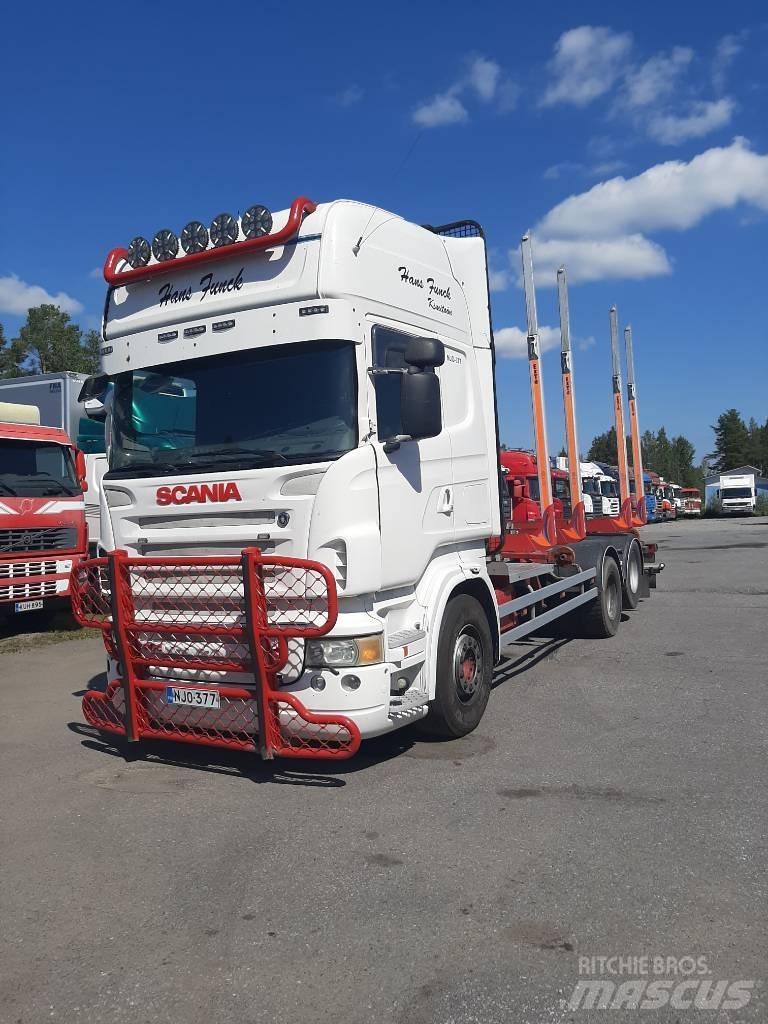 Scania R 560 شاحنات أشجار