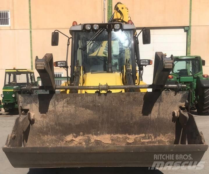 New Holland B 110 C لوادر ذات جرافات عكسية