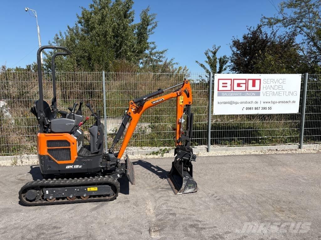Develon DX 10 Z-7 حفارات صغيرة أقل من 7 طن (حفارات صغيرة)