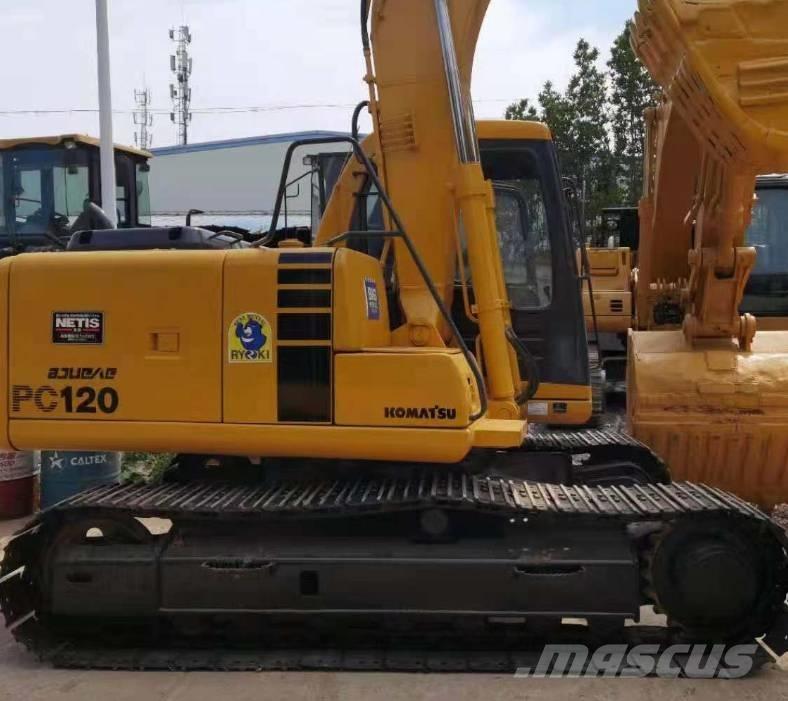 Komatsu pc120 حفارات زحافة
