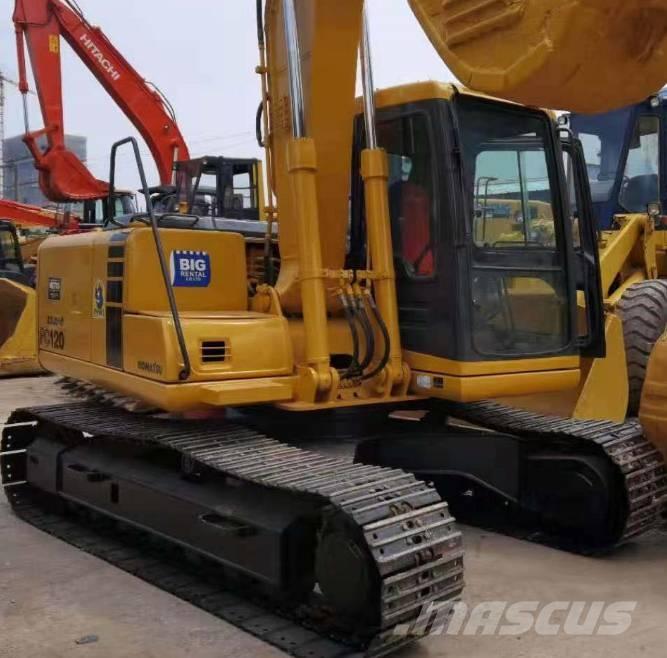 Komatsu pc120 حفارات زحافة