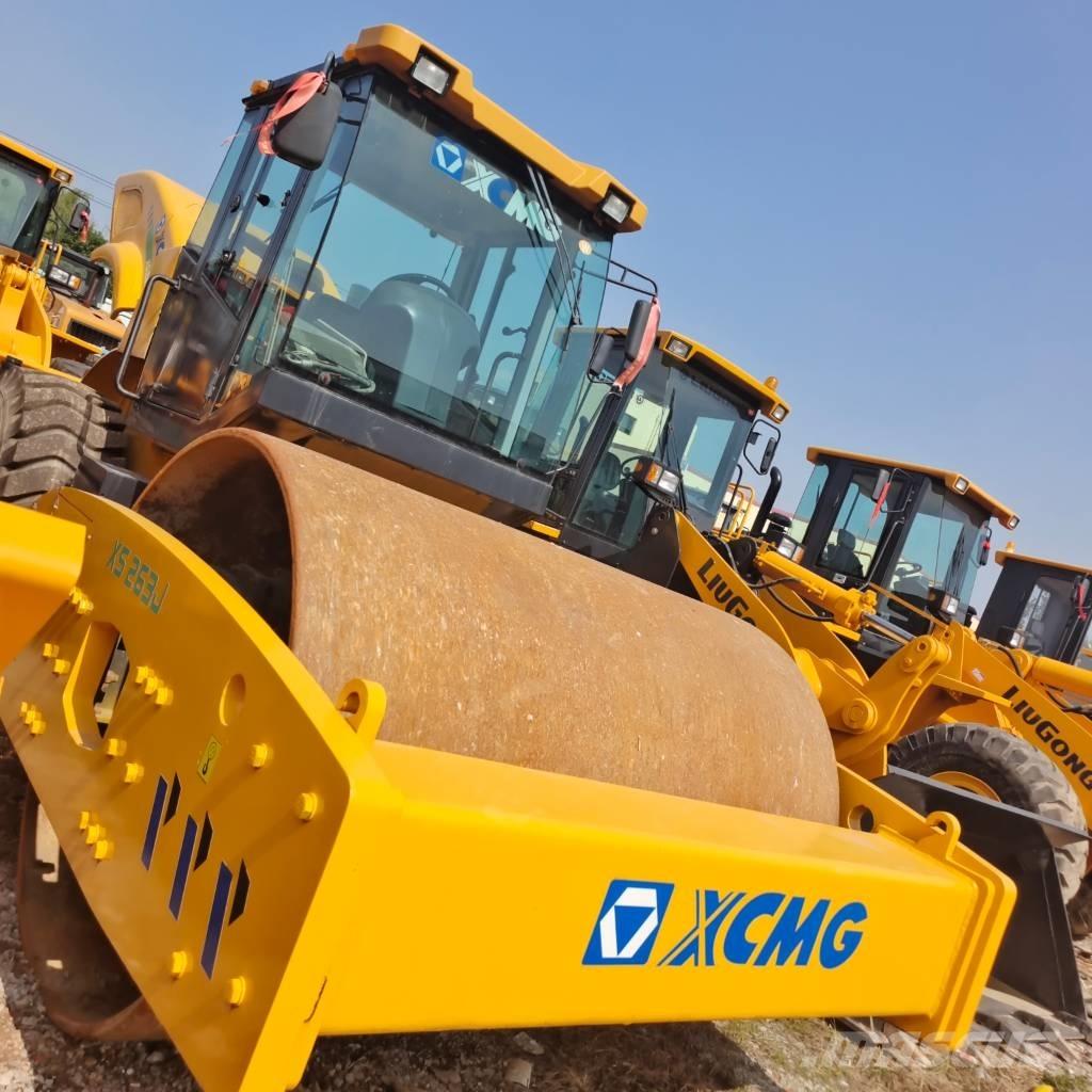 XCMG XS 263 J مداحل أحادية الأسطوانة