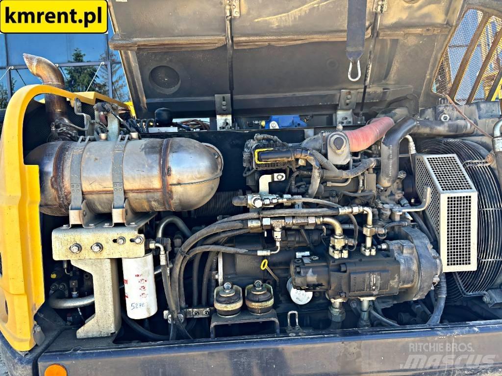 Yanmar B 110 W حفارات بعجل