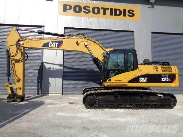 CAT 324 D L حفارات زحافة