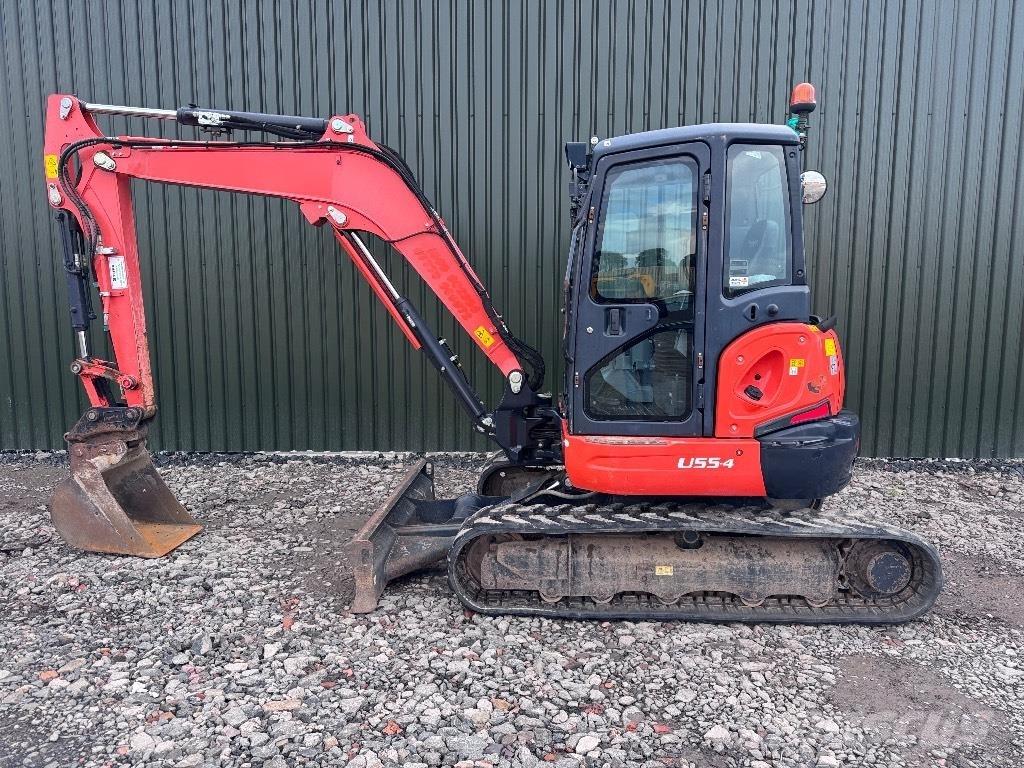 Kubota U 55-4 حفارات صغيرة أقل من 7 طن (حفارات صغيرة)