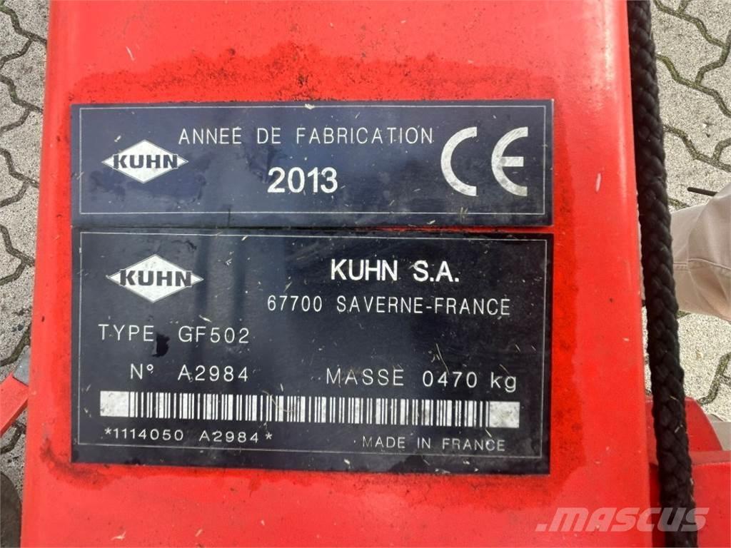 Kuhn GF 502 مكابس وميبسات التبن